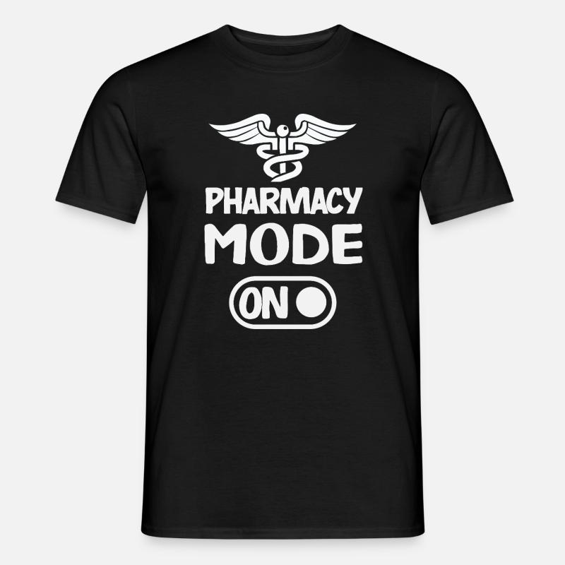 Apotheker Pharmazeutisch-technischer - Männer T-Shirt - Schwarz