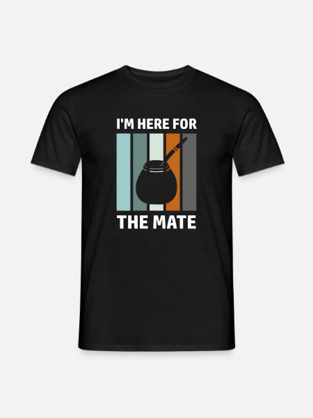 Mate Spruch Lateinamerika Südamerikaner Yerba - Männer T-Shirt - Schwarz