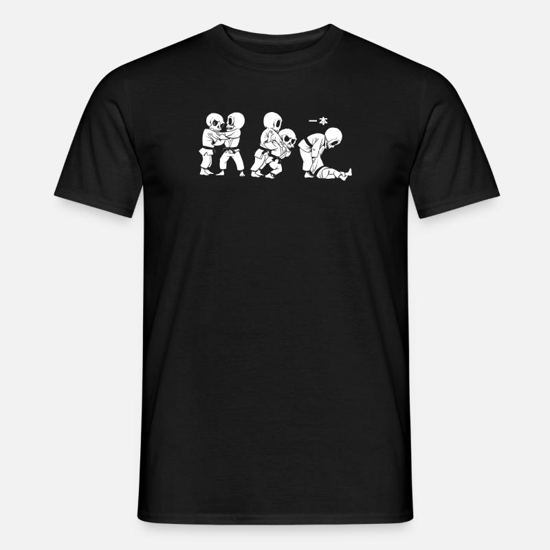 Judo Ippon - Männer T-Shirt - Schwarz