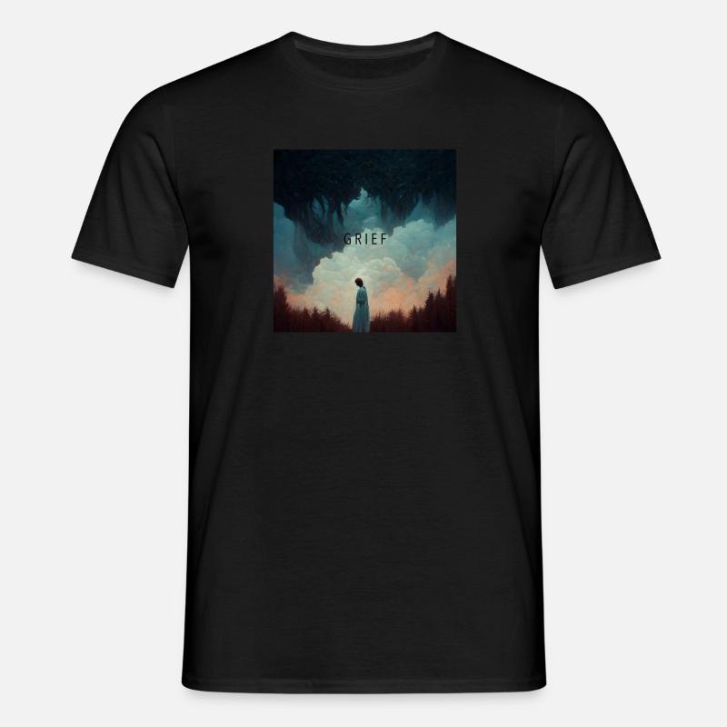 Grief Kummer - Männer T-Shirt - Schwarz