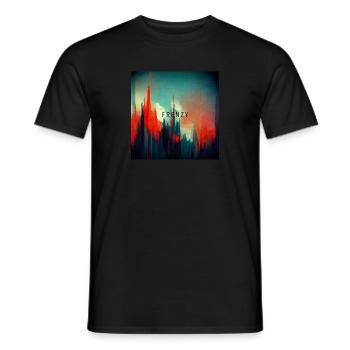Frenzy Raserei - T-shirt homme - noir - Devant - AI Model Male 178 light (178cm)