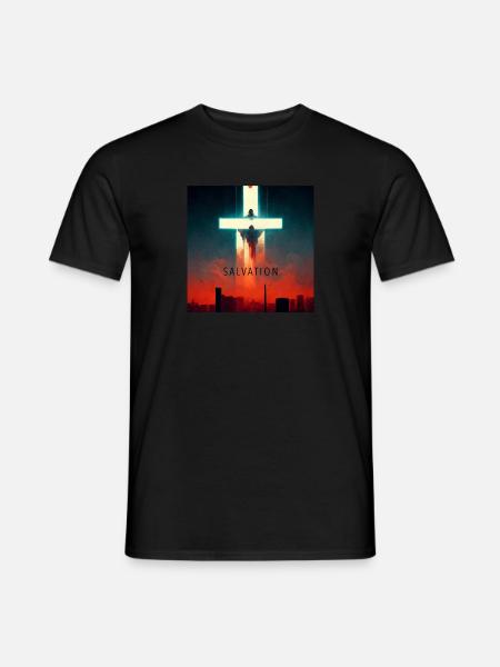 Salvation Erlösung - Männer T-Shirt - Schwarz