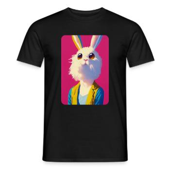 skate worm design 140 - Männer T-Shirt - Schwarz - Vorne - AI Model Male 178 light (178cm)