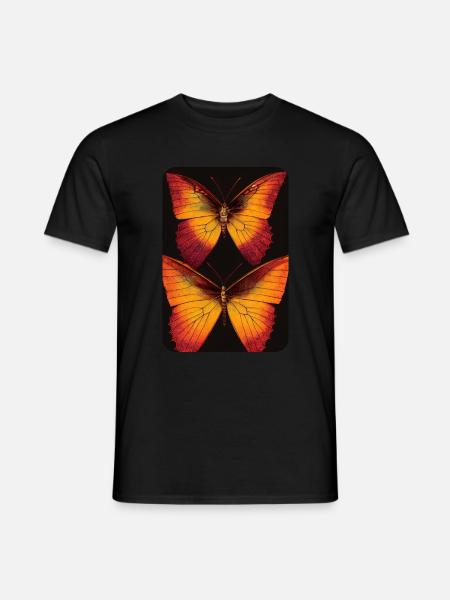 skate worm design #367 - Männer T-Shirt - Schwarz