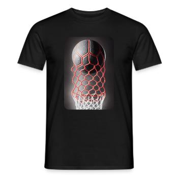 skate worm design #213 - Männer T-Shirt - Schwarz - Vorne - AI Model Male 178 light (178cm)