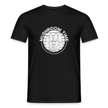 Morel Mushrooms Time Mushroom - Männer T-Shirt - Schwarz - Vorne - AI Model Male 178 light (178cm)