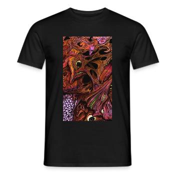 Chair vorace - T-shirt homme - noir - Devant - AI Model Male 178 light (178cm)