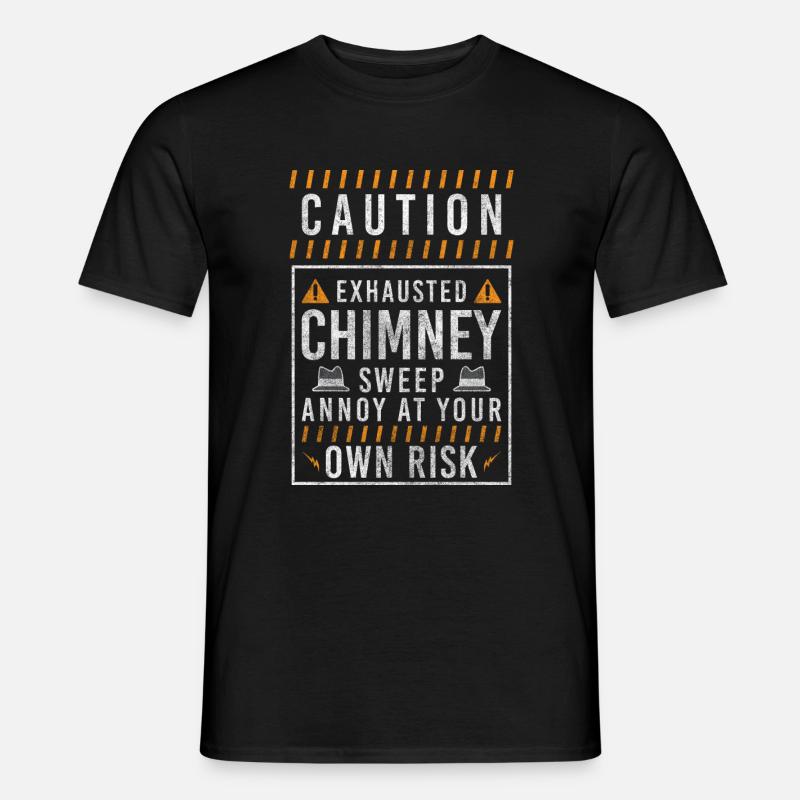 Glücksbringer Handwerker Beruf - Männer T-Shirt - Schwarz