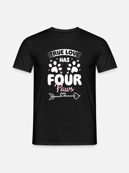 Perser Katzendame Katzenfreund - Männer T-Shirt - Schwarz