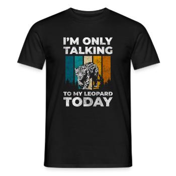Predator Africa Animal Welfare Earth - Men's T-Shirt - black - Front - AI Model Male 178 light (178cm)