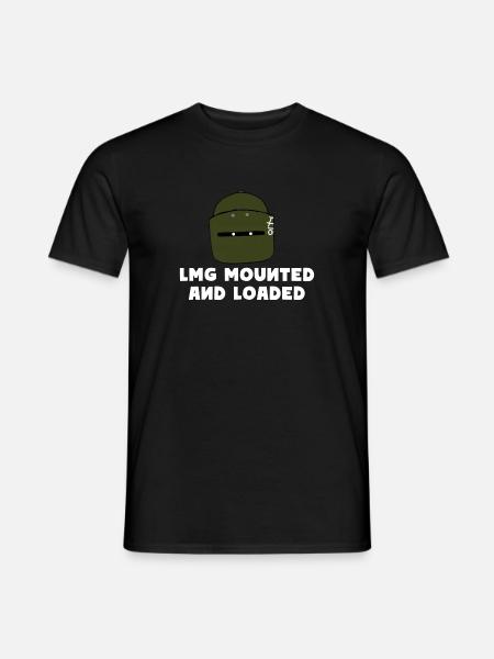 Rainbow Six Siege Tachanka LMG MOUNTED AND LOADED - Männer T-Shirt - Schwarz