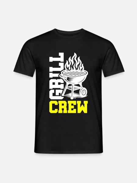 Grill Crew - Men's T-Shirt - black
