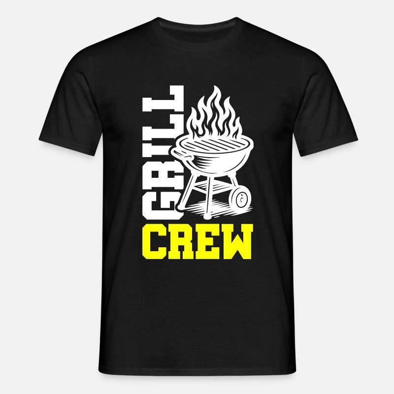 Grill Crew - Men's T-Shirt - black