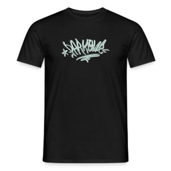 PARKOUR TAG gift Parkour Freerun - Men's T-Shirt - black - Front - AI Model Male 178 light (178cm)