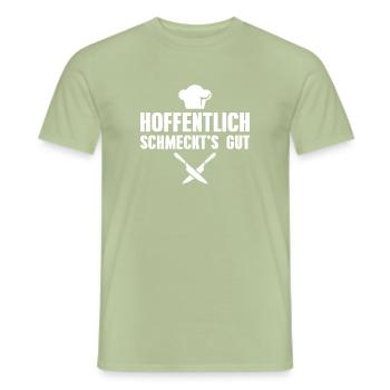 Kochen Hobbykoch Koch - Männer T-Shirt - Sage - Vorne - AI Model Male 178 light (178cm)