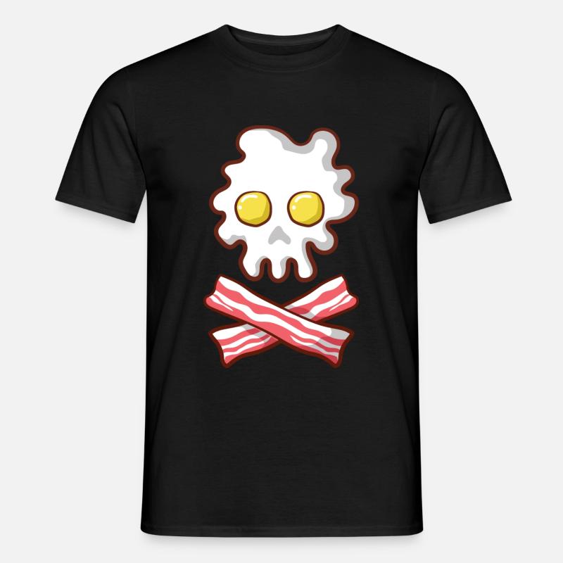 Breakfast Eggs Bacon Gift - Men's T-Shirt - black