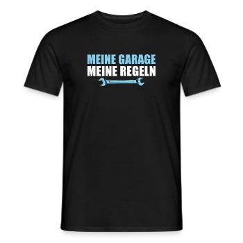 Tuning Humor Schrauben Auto Tuner - Männer T-Shirt - Schwarz - Vorne - AI Model Male 178 light (178cm)
