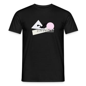 Los Angeles - T-shirt homme - noir - Devant - AI Model Male 178 light (178cm)