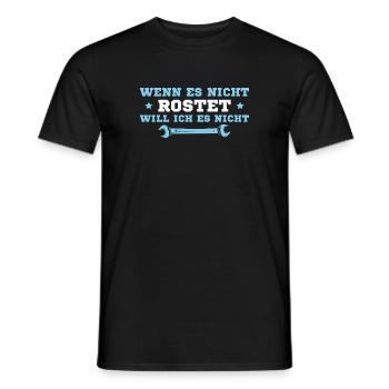 Schrauben Tuning Humor Autoschrauber - Männer T-Shirt - Schwarz - Vorne - AI Model Male 178 light (178cm)