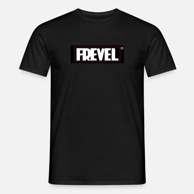 Frevel - Männer T-Shirt - Schwarz