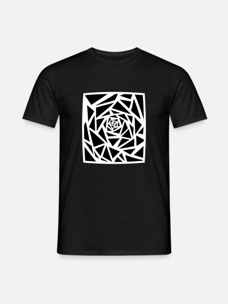 Tribal Motif - Men's T-Shirt - black