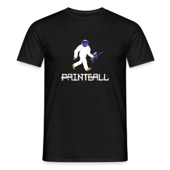 paintball gotcha paintballspieler - Männer T-Shirt - Schwarz - Vorne - AI Model Male 178 light (178cm)
