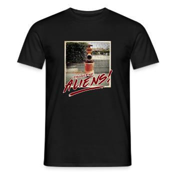 Étrangers 7 - T-shirt homme - noir - Devant - AI Model Male 178 light (178cm)
