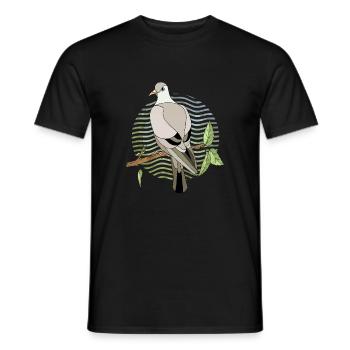 Vogel - Männer T-Shirt - Schwarz - Vorne - AI Model Male 178 light (178cm)