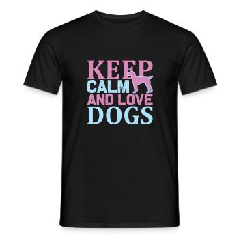 PawPrint Couture - Männer T-Shirt - Schwarz - Vorne - AI Model Male 178 light (178cm)