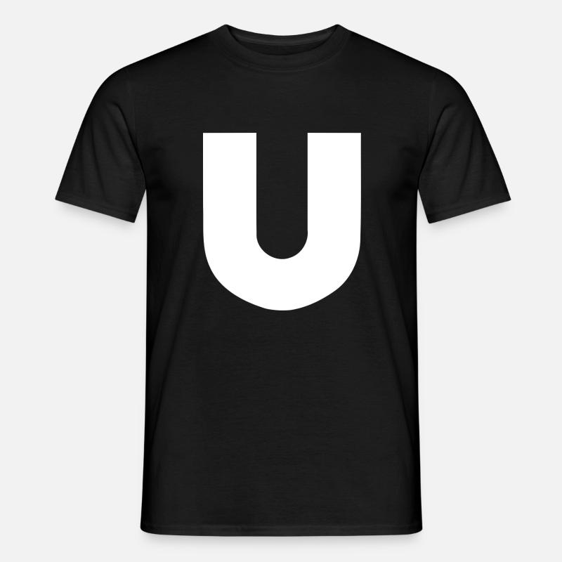 ubahn - Männer T-Shirt - Schwarz