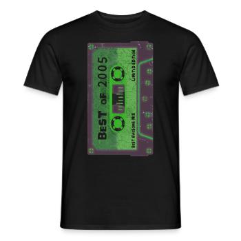 Limited Edition 2005 Geburtstag Geschenk - Männer T-Shirt - Schwarz - Vorne - AI Model Male 178 light (178cm)
