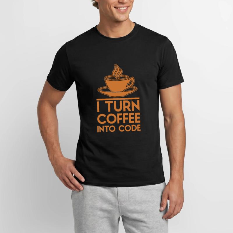 Java Html Shirt Gift Programming Coder Code Men's T-Shirt