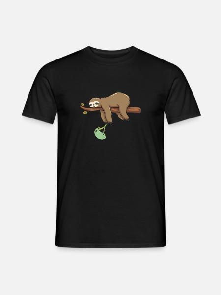 alpine climbing via ferrata climbing - Men's T-Shirt - black