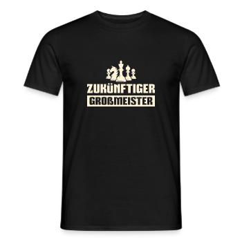 Schach Zukünftiger Großmeister Schachspieler - Männer T-Shirt - Schwarz - Vorne - AI Model Male 178 light (178cm)