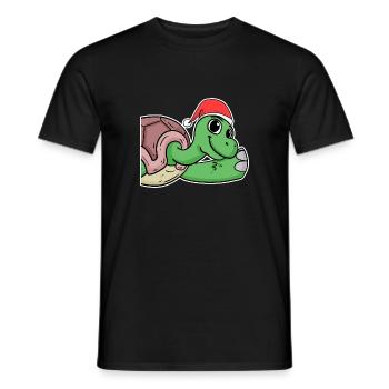 Turtle - Men's T-Shirt - black - Front - AI Model Male 178 light (178cm)