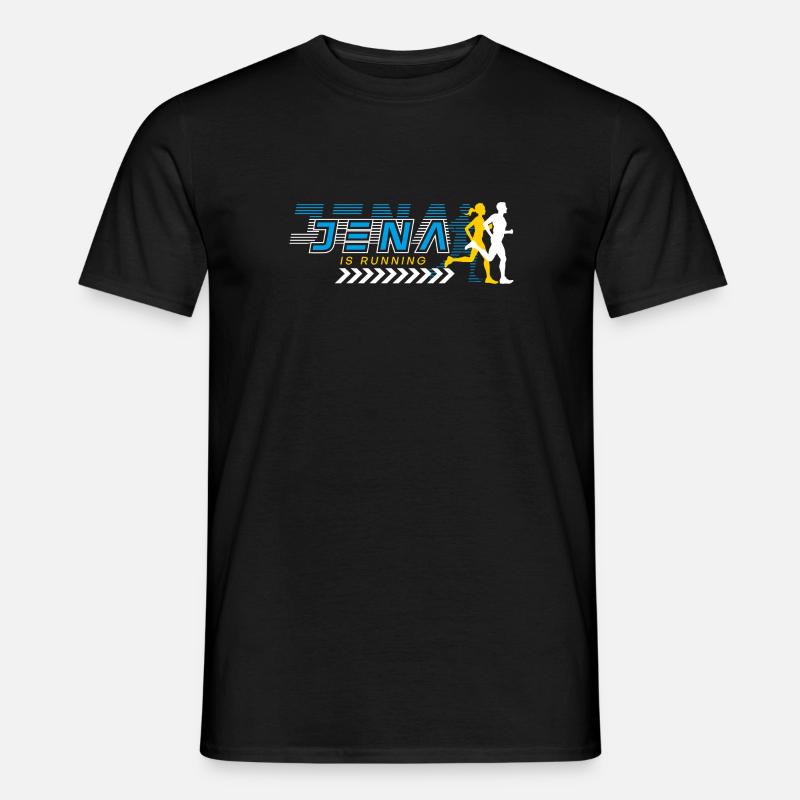 Jena Is Running - Men's T-Shirt - black