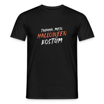 Mein Halloween Kostüm Halloween Party - Männer T-Shirt - Schwarz - Vorne - AI Model Male 178 light (178cm)