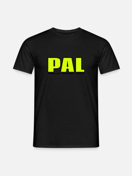 PAL - someone else's problem - Men's T-Shirt - black