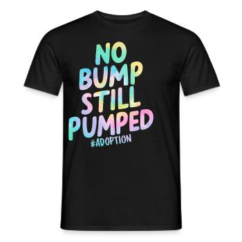 Keine Beule Immer noch Welpe Lustige Adoption Tie Dye - Männer T-Shirt - Schwarz - Vorne - AI Model Male 178 light (178cm)