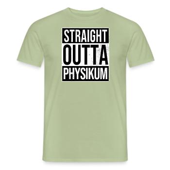 Physikum T Shirt - Männer T-Shirt - Sage - Vorne - AI Model Male 178 light (178cm)