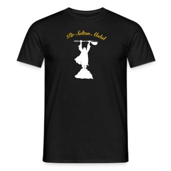 PIR SULTAN ABDAL - Men's T-Shirt - black - Front - AI Model Male 178 light (178cm)