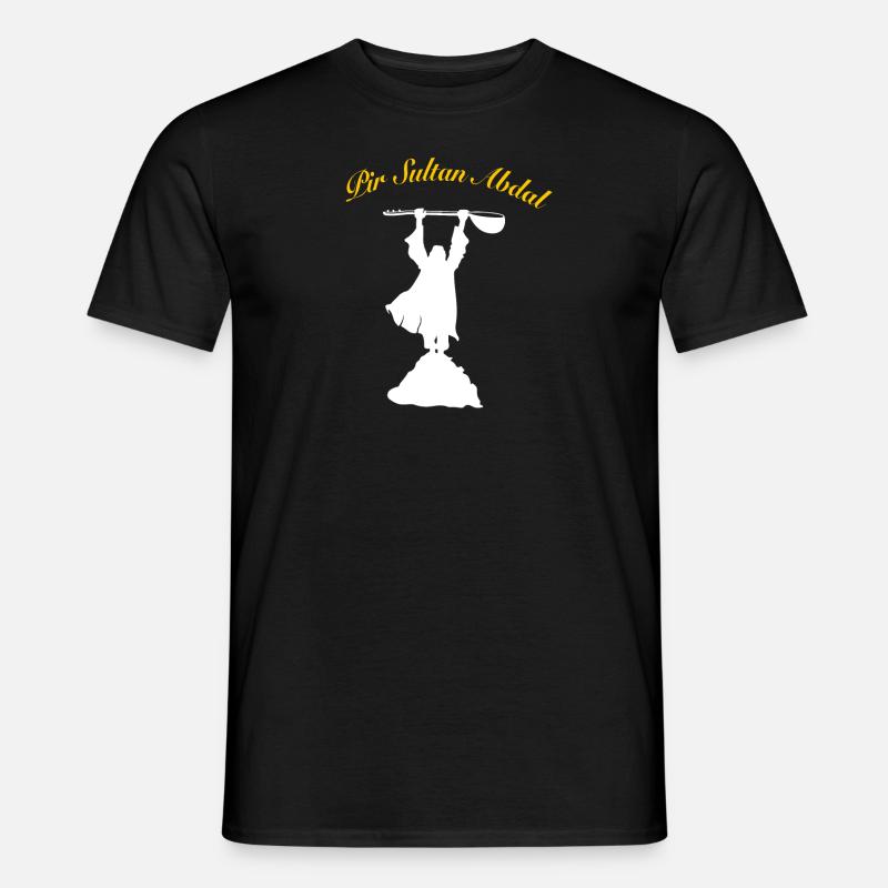 PIR SULTAN ABDAL - T-shirt homme - noir