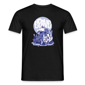 epave01 - T-shirt homme - noir - Devant - AI Model Male 178 light (178cm)
