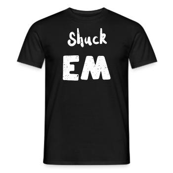 Shuck Em - Shellfish - Männer T-Shirt - Schwarz - Vorne - AI Model Male 178 light (178cm)