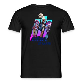Masters Of The Universe Girls Power - T-shirt homme - noir - Devant - AI Model Male 178 light (178cm)