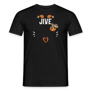 Jive - Action de grâce - T-shirt homme - noir - Devant - AI Model Male 178 light (178cm)