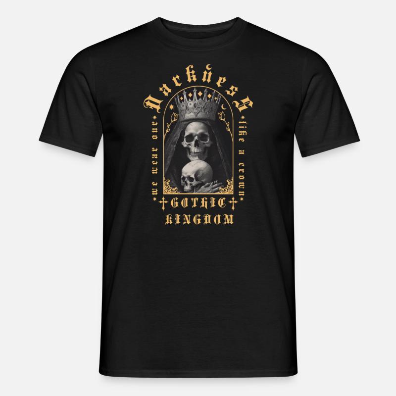 Gothic Königreich - Männer T-Shirt - Schwarz