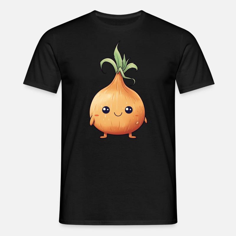 Funny Onion - Men's T-Shirt - black