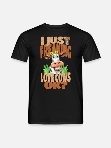 Cow Cows - Men's T-Shirt - black