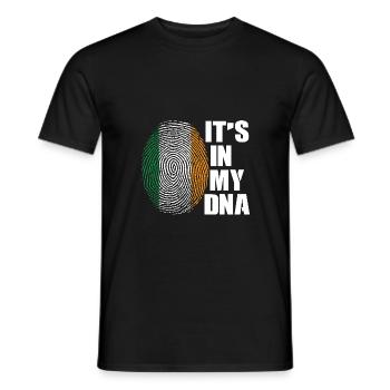 Ireland Irish Irish Flag Irish St Patricks Day - Men's T-Shirt - black - Front - AI Model Male 178 light (178cm)